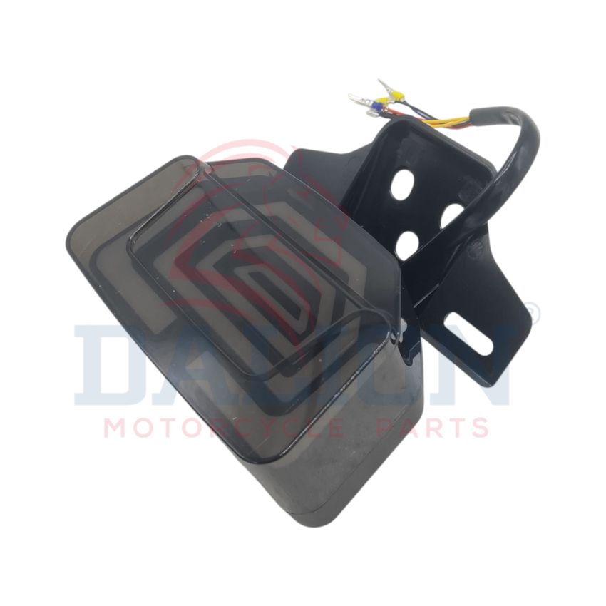 FEU ROUGE LED NOIR 